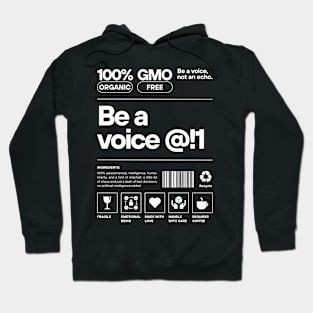 Be a voice Hoodie